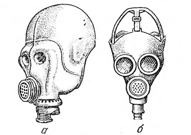 Противогаз гп 7 рисунок